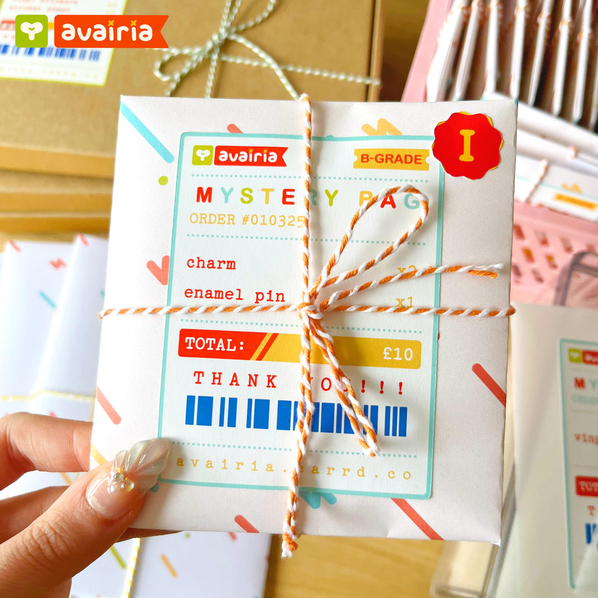 B-Grade Mystery Bag ⋆ Type 1 ⋆ Surprise Bag, Discounted Keychains, Pins