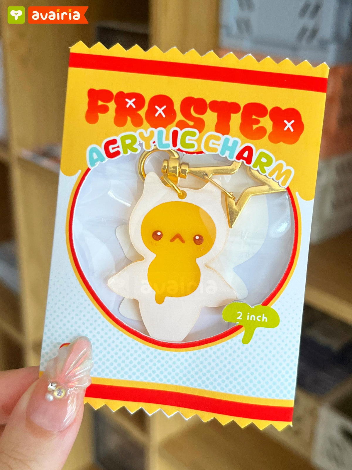 Sea Angel Charms ⋆ Frosted Acrylic ⋆ 2 Inch ⋆ Ocean Deep Sea Marine Animal Cute Food Keychain