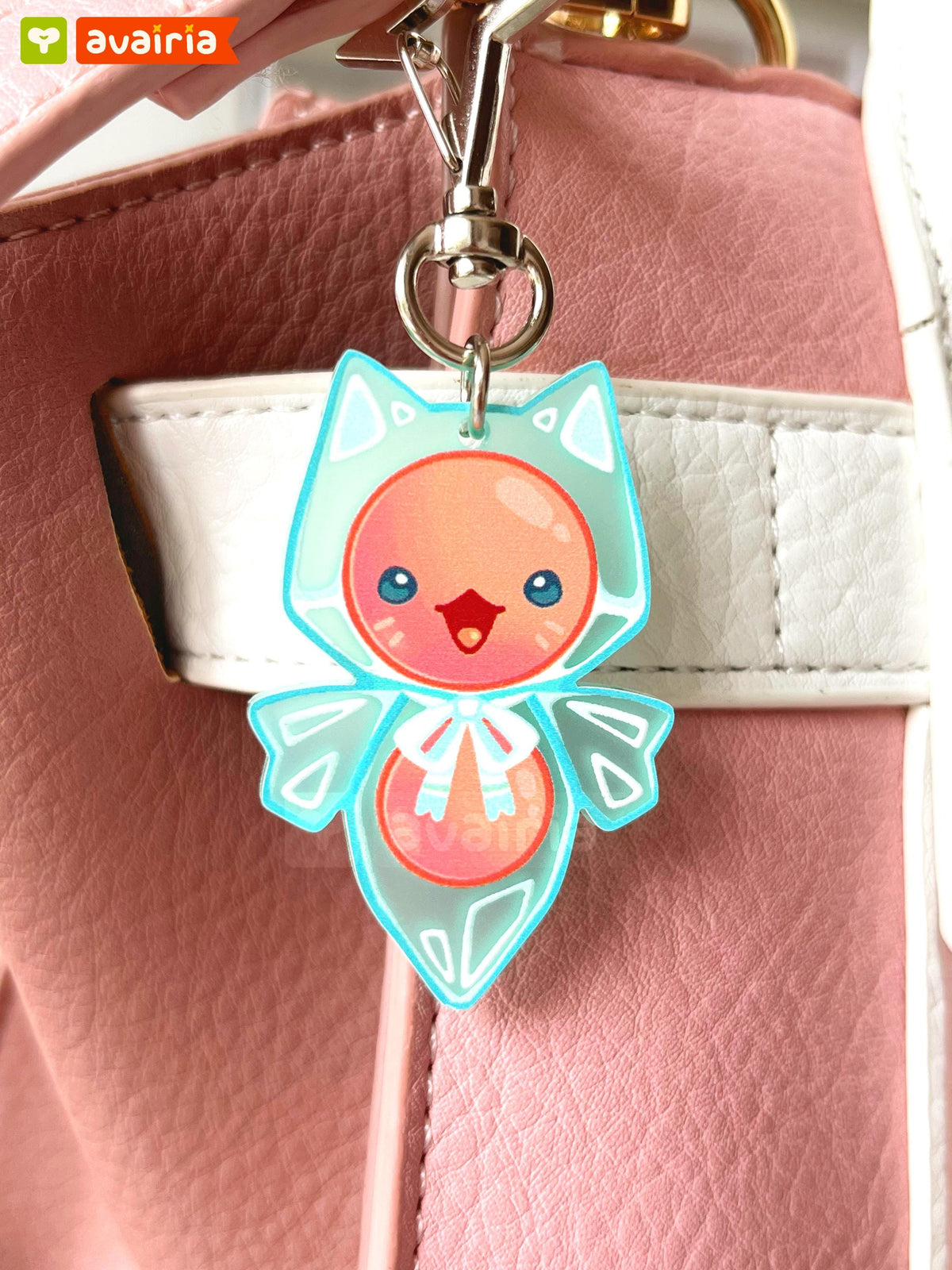 Sea Angel Charms ⋆ Frosted Acrylic ⋆ 2 Inch ⋆ Ocean Deep Sea Marine Animal Cute Food Keychain